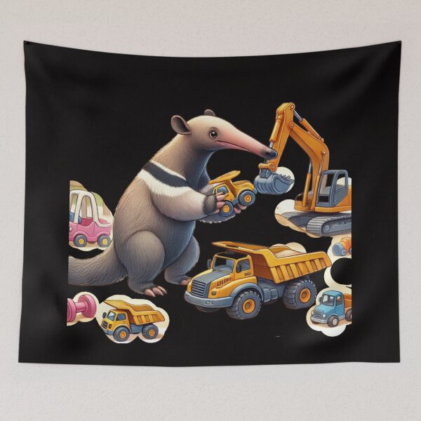 Item preview, Anteater - construction trucks toys 2 designed and sold by DamioPolArt.