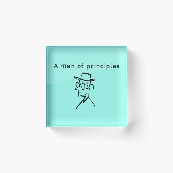 Item preview, A man of principles designed and sold by Virtual Pathfinder.