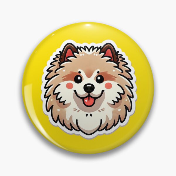 Item preview, Keeshond Dog Head  designed and sold by ArtistEmbrace.