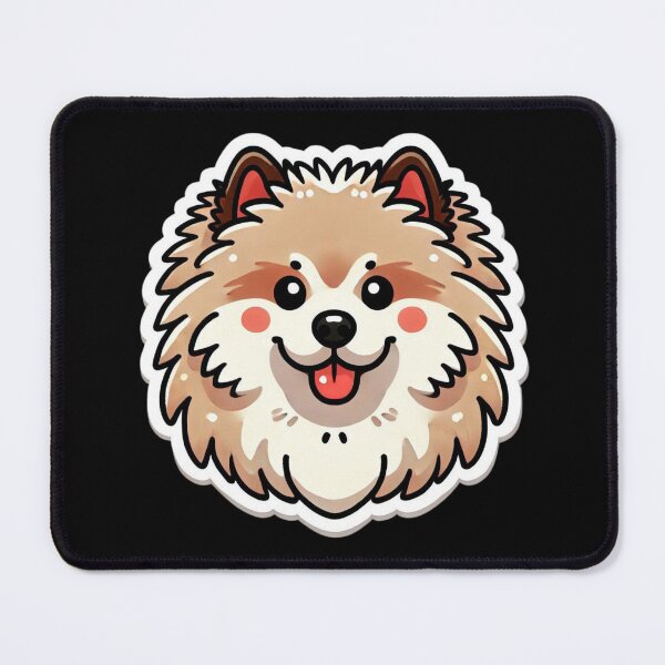 Item preview, Keeshond Dog Head  designed and sold by ArtistEmbrace.