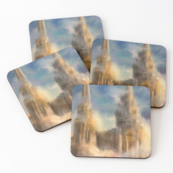 Item preview, Golden Castles in the Sky designed and sold by Artdesrapides.