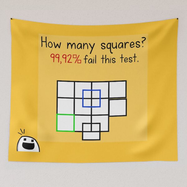 Item preview, Square mind designed and sold by hungryfatcat.