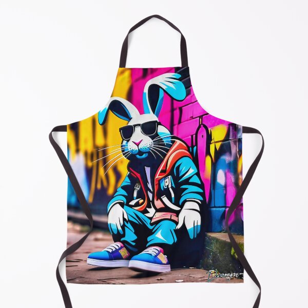 Item preview, Urban graffiti street art Rabbit designed and sold by Drone-tees.
