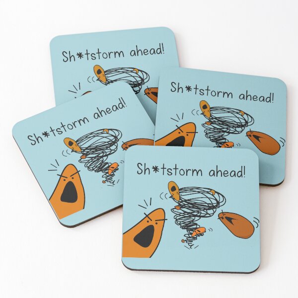 Item preview, Stormy droppings designed and sold by hungryfatcat.