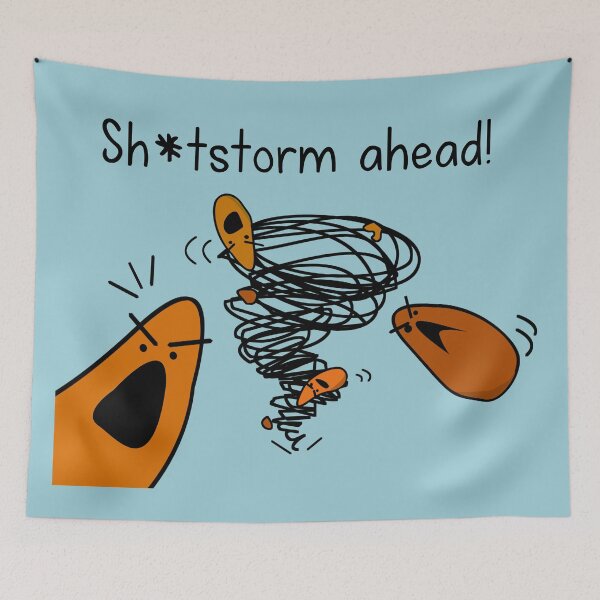 Item preview, Stormy droppings designed and sold by hungryfatcat.