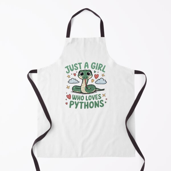 Item preview, Just a Girl Who Loves Pythons designed and sold by jkrphoto.