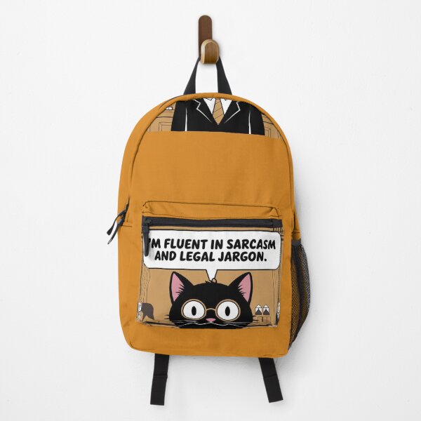 Item preview, I am fluent in sarcasm and legal jargon, black cat paralegal designed and sold by RAZ1995.