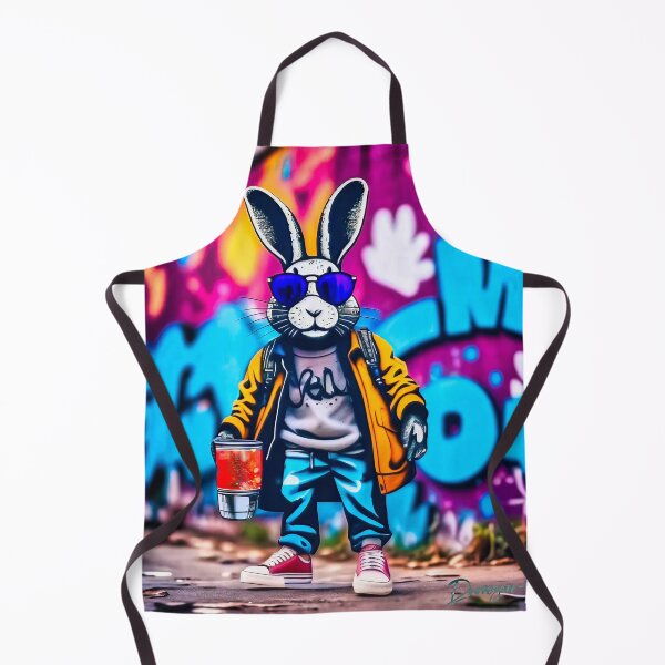 Item preview, Urban graffiti street art Rabbit designed and sold by Drone-tees.