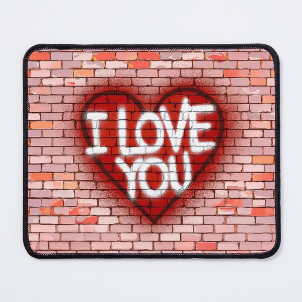 Item preview, Graffiti Love I Love You Valentine's Day designed and sold by Amanda's Factory.