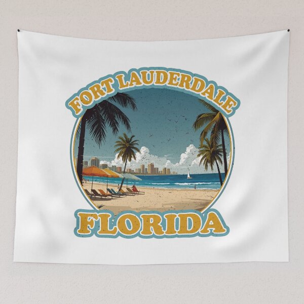 Item preview, Florida.Forte Lauderdale, Distressed designed and sold by Arihanedesigner.