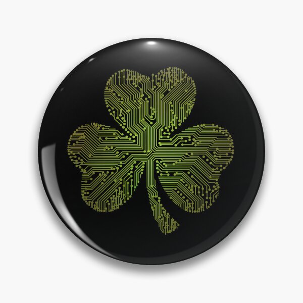 Item preview, microprocessor shamrock, designed and sold by jkrphoto.