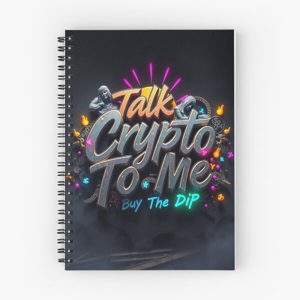Item preview, Talk Crypto To Me Wall art designed and sold by KING TK.