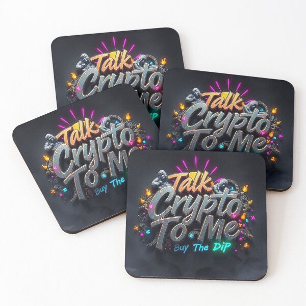 Item preview, Talk Crypto To Me Wall art designed and sold by KING TK.