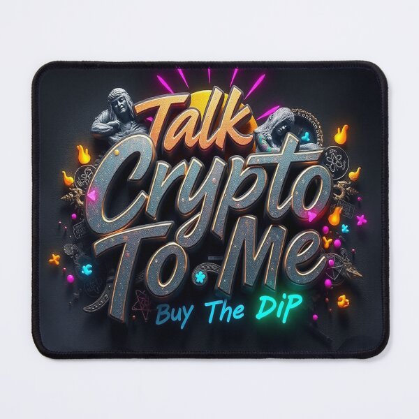 Item preview, Talk Crypto To Me Wall art designed and sold by KING TK.