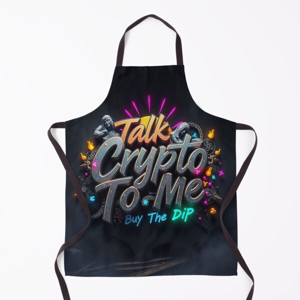 Item preview, Talk Crypto To Me Wall art designed and sold by KING TK.