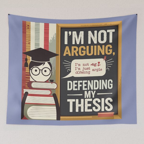 Item preview, I am not arguing, I am just defending my thesis ,paralegal  job designed and sold by RAZ1995.