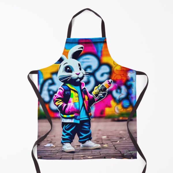 Item preview, Urban graffiti street art Rabbit designed and sold by Drone-tees.