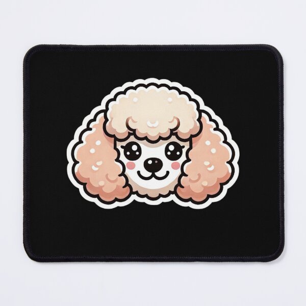Item preview, Miniature Poodle Dog Head designed and sold by ArtistEmbrace.