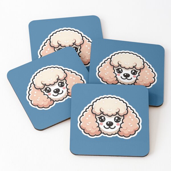 Item preview, Miniature Poodle Dog Head  designed and sold by ArtistEmbrace.