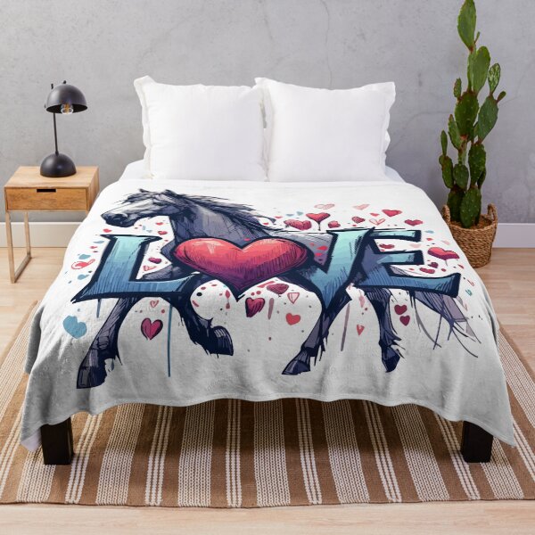 Item preview, Love Horse Valentines Day designed and sold by TomFrontierArt.
