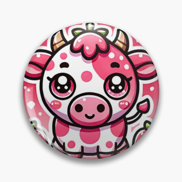 Item preview, Kawaii Strawberry Cow designed and sold by Hyunnibear.