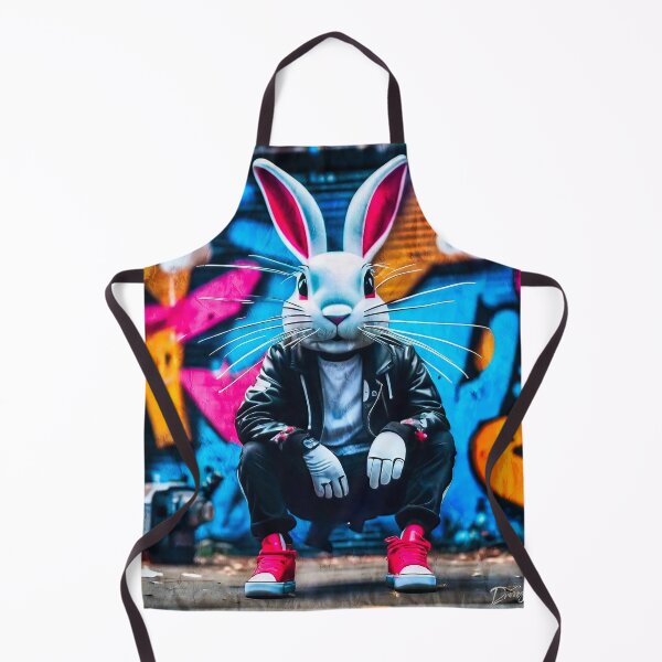 Item preview, Urban graffiti street art Rabbit designed and sold by Drone-tees.