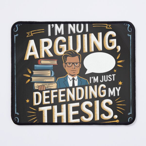Item preview, I am not arguing, I am just defending my thesis ,paralegal  job designed and sold by RAZ1995.