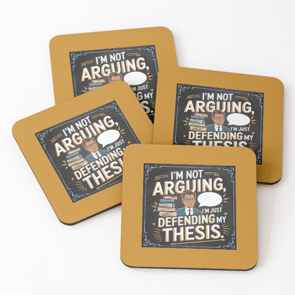 Item preview, I am not arguing, I am just defending my thesis ,paralegal  job designed and sold by RAZ1995.