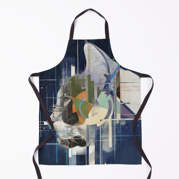 Item preview, abstract cat face designed and sold by javierparra.