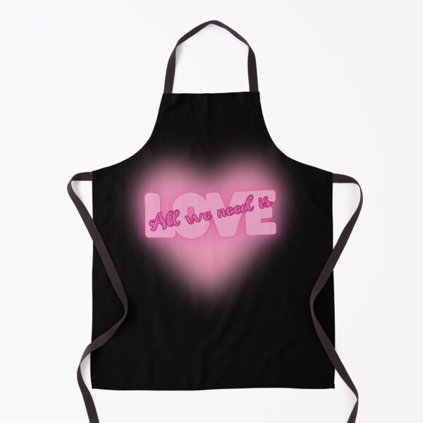 Item preview, All We Need is Love - Glowing Pink Heart designed and sold by FaeryNuff.