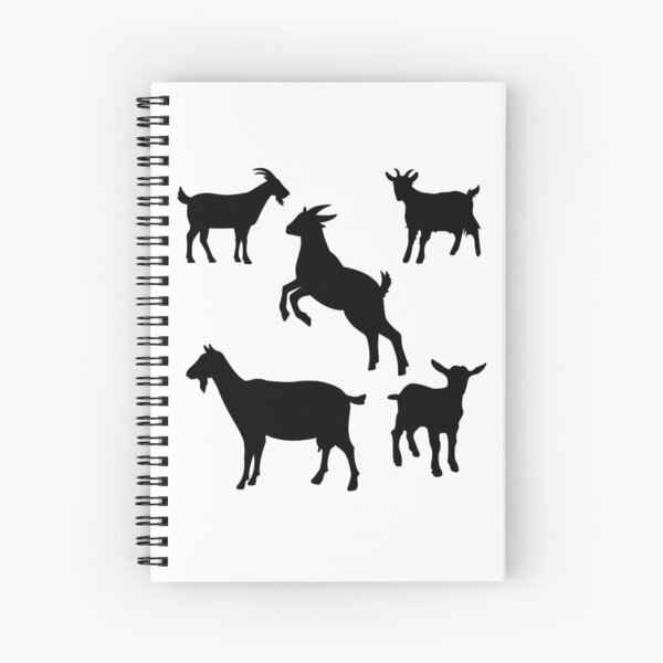 Item preview, Lispe Goat Group Black Silhouttes designed and sold by Lispe-Designs.