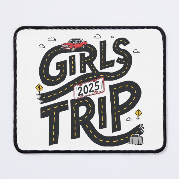 Item preview, Girls Trip 2025 - Road Trip Adventure designed and sold by pixelated_echoes.