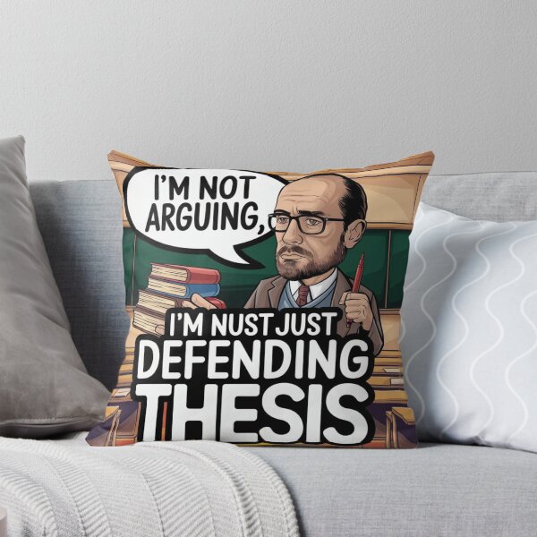 Item preview, I am not arguing, I am just defending my thesis ,paralegal  job designed and sold by RAZ1995.
