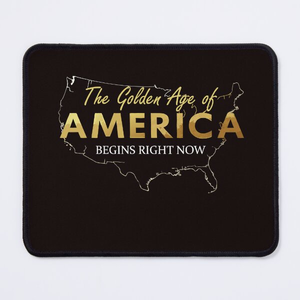 Item preview, The Golden Age of America Begins Now Map Trump designed and sold by AxelBrook.