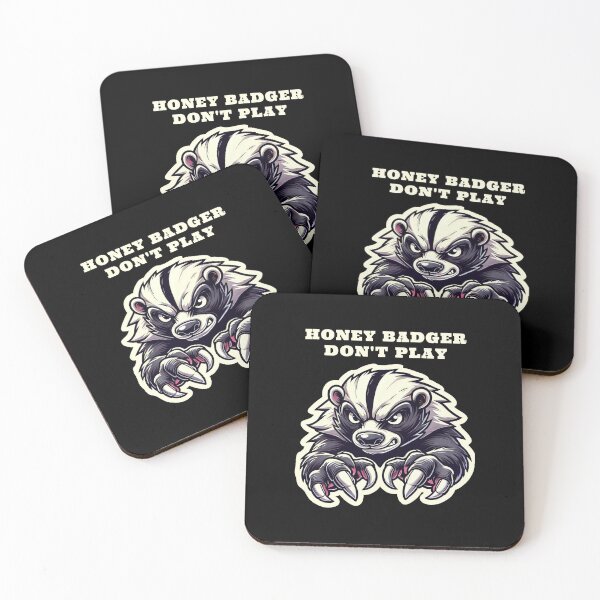 Item preview, HONEY BADGER DON'T PLAY designed and sold by bultpruf.