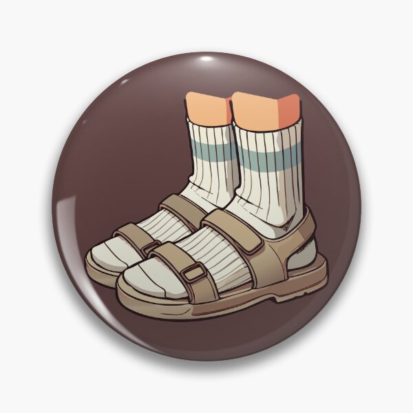 Item preview, Socks and sandals designed and sold by jerrytravnicky.