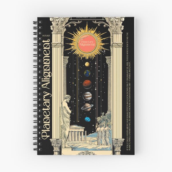 Item preview, Planetary Alignment - January of 2025 designed and sold by Maxamalism.
