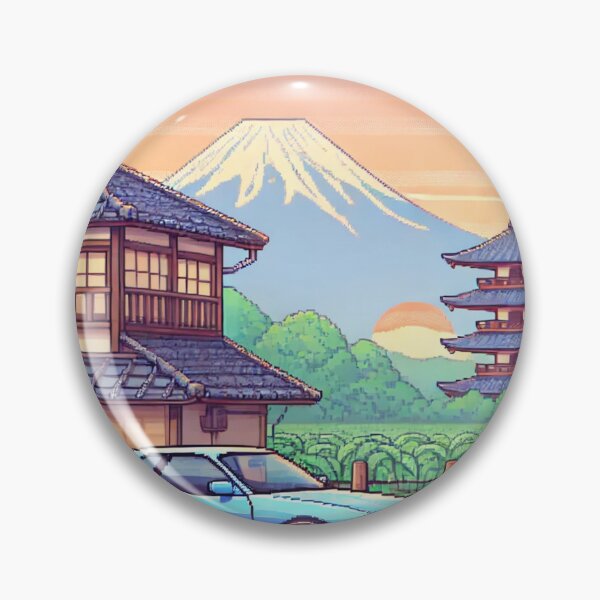 Artikelvorschau, Skyline R33 Pixel Art Anime JDM entworfen und verkauft von Stefan Slater.