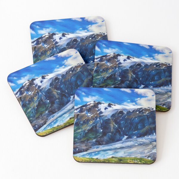Item preview, Exit Glacier, Kenai Fjords National Park designed and sold by The Wandering Bookworm.