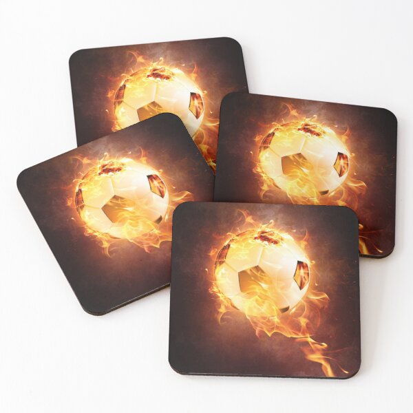 Item preview, Football balloon on fire designed and sold by YaelleDark.