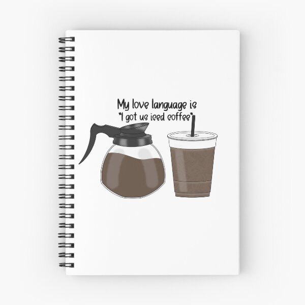 Item preview, Iced-My love language is... designed and sold by PurdyCDesigns1.