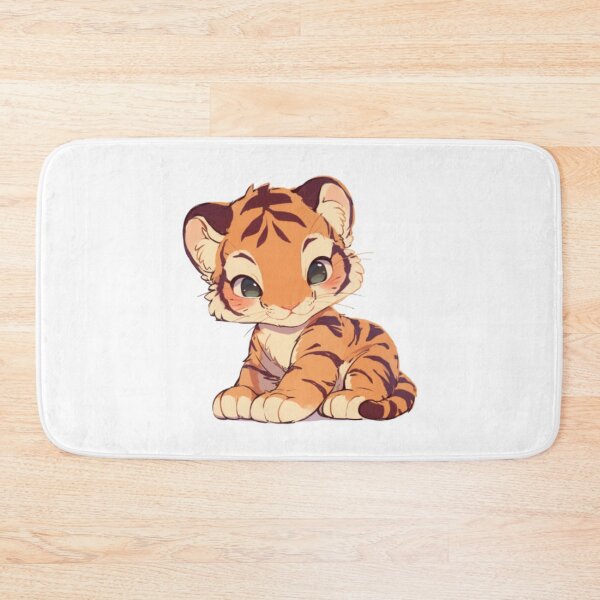 Item preview, Your cute happy friend tiger designed and sold by PatternFly.