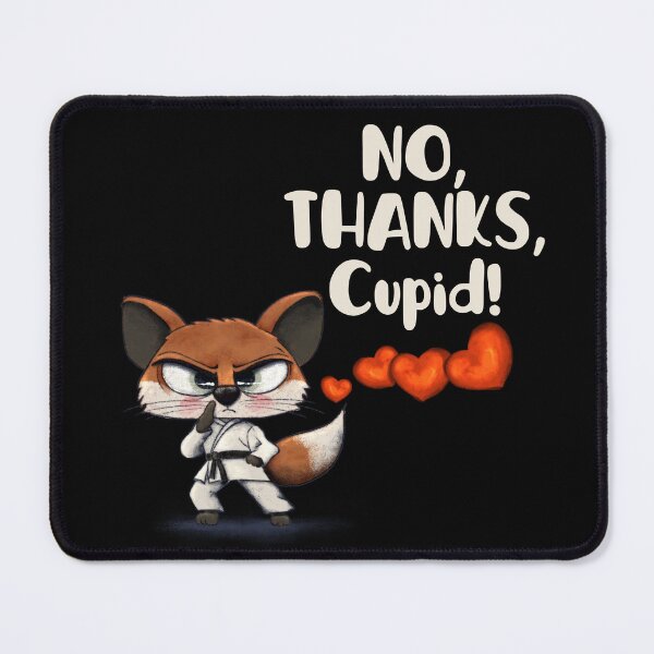 Item preview, No, thanks, Cupid!  designed and sold by alies-art.