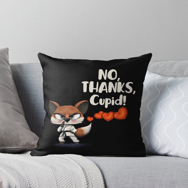 Item preview, No, thanks, Cupid!  designed and sold by alies-art.