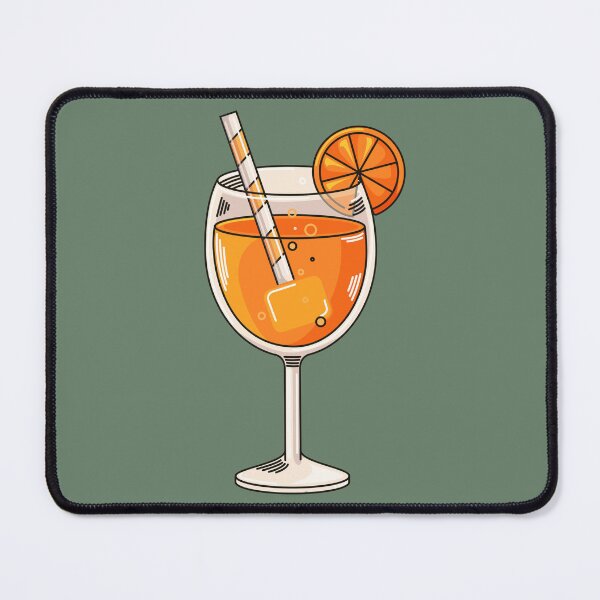 Item preview, cocktail Aperol Spritz designed and sold by ScorVal-Studio.