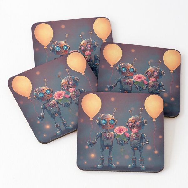 Item preview, Charming Vintage Robots designed and sold by AgingeR.