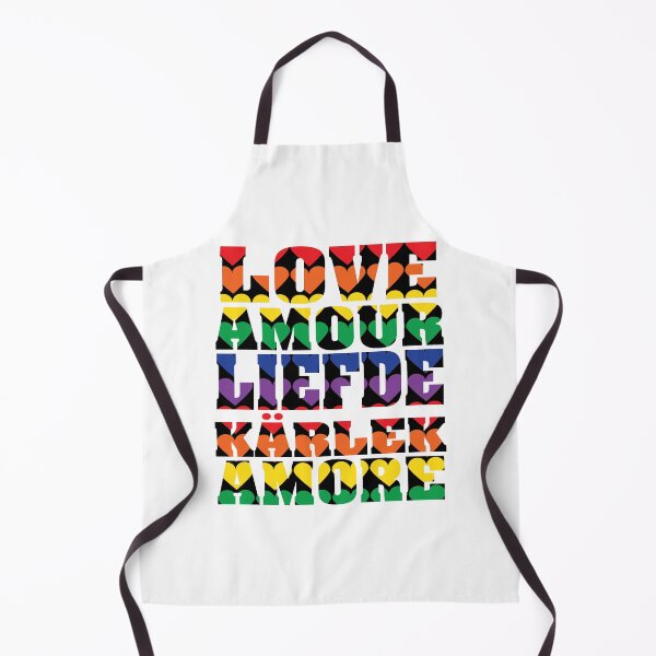 Item preview, Love Many Languages Hearts Rainbow designed and sold by ValeriesGallery.