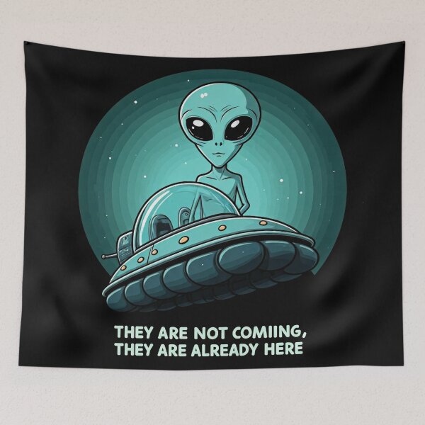 Item preview, They are NOT coming, THEY ARE ALREADY HERE!! designed and sold by Shs-Kenya.