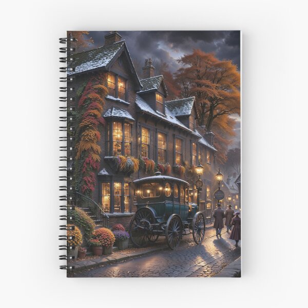 Item preview, Dickensian Village Scene  designed and sold by Freestyle Designs.