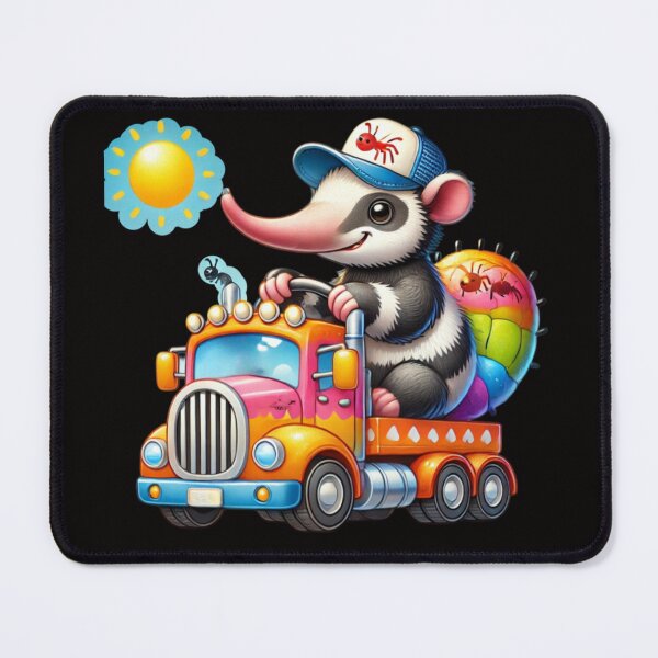 Item preview, Cute Anteater - anteater truck driver designed and sold by DamioPolArt.